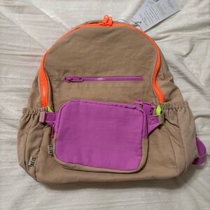 BÉIS the kids backpack beige. NWT.
